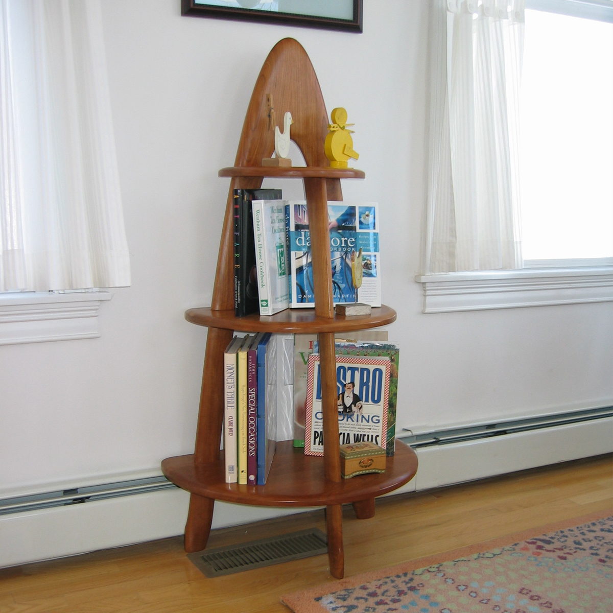 Allen Townsend Woodworking » Tea Cup Display Shelf